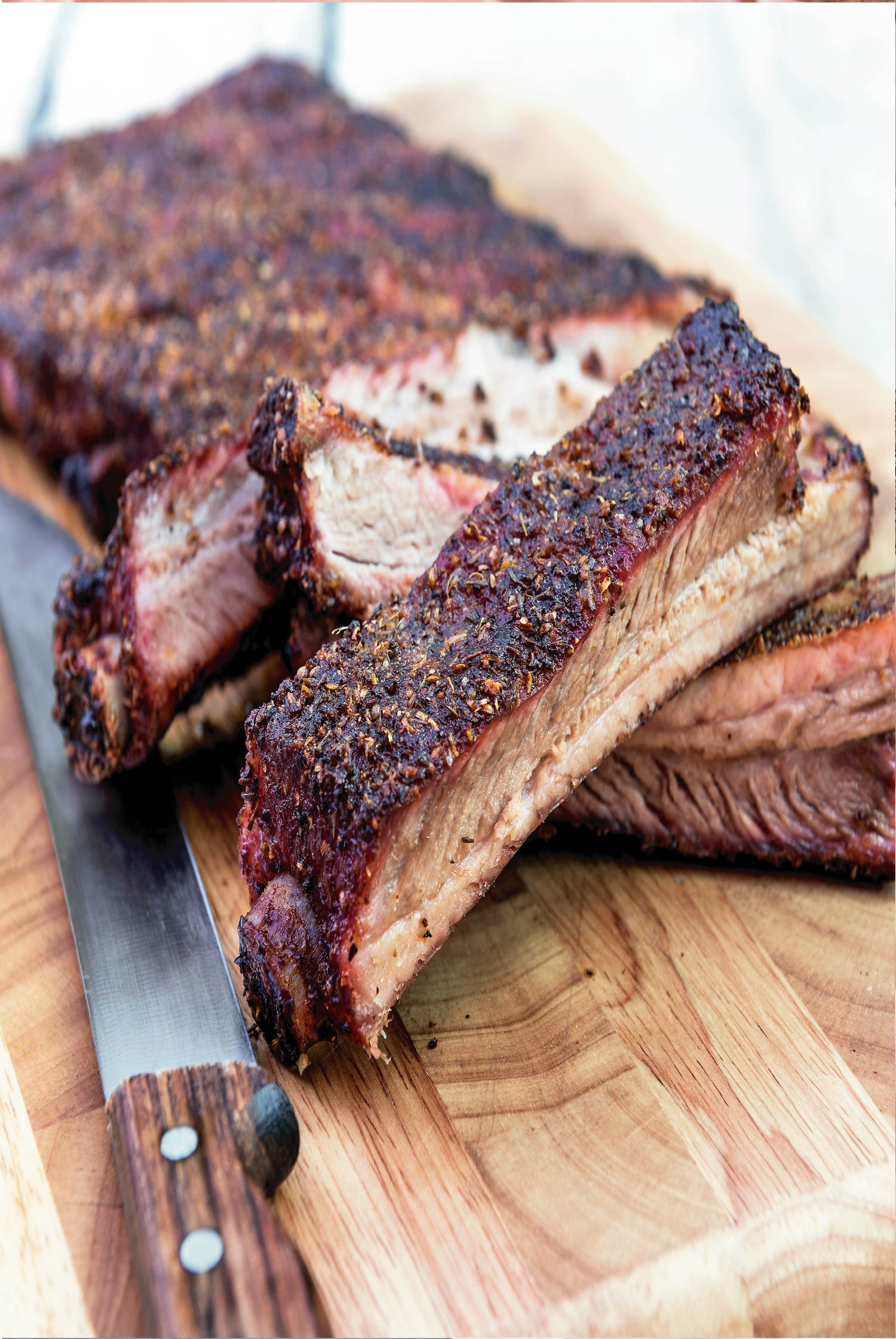 Central Texas Saint Louis Smoked Ribs