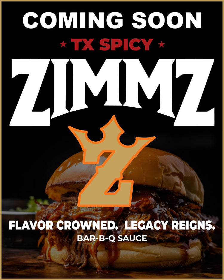 2. ZIMMZ SPICY BAR-B-Q SAUCE